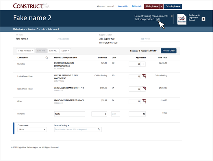 CONSTRUCT Engineering Support