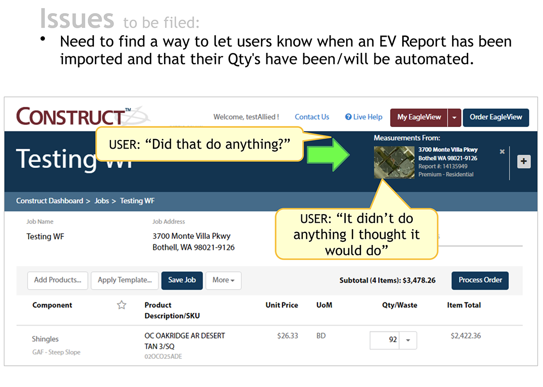 CONSTRUCT User Testing